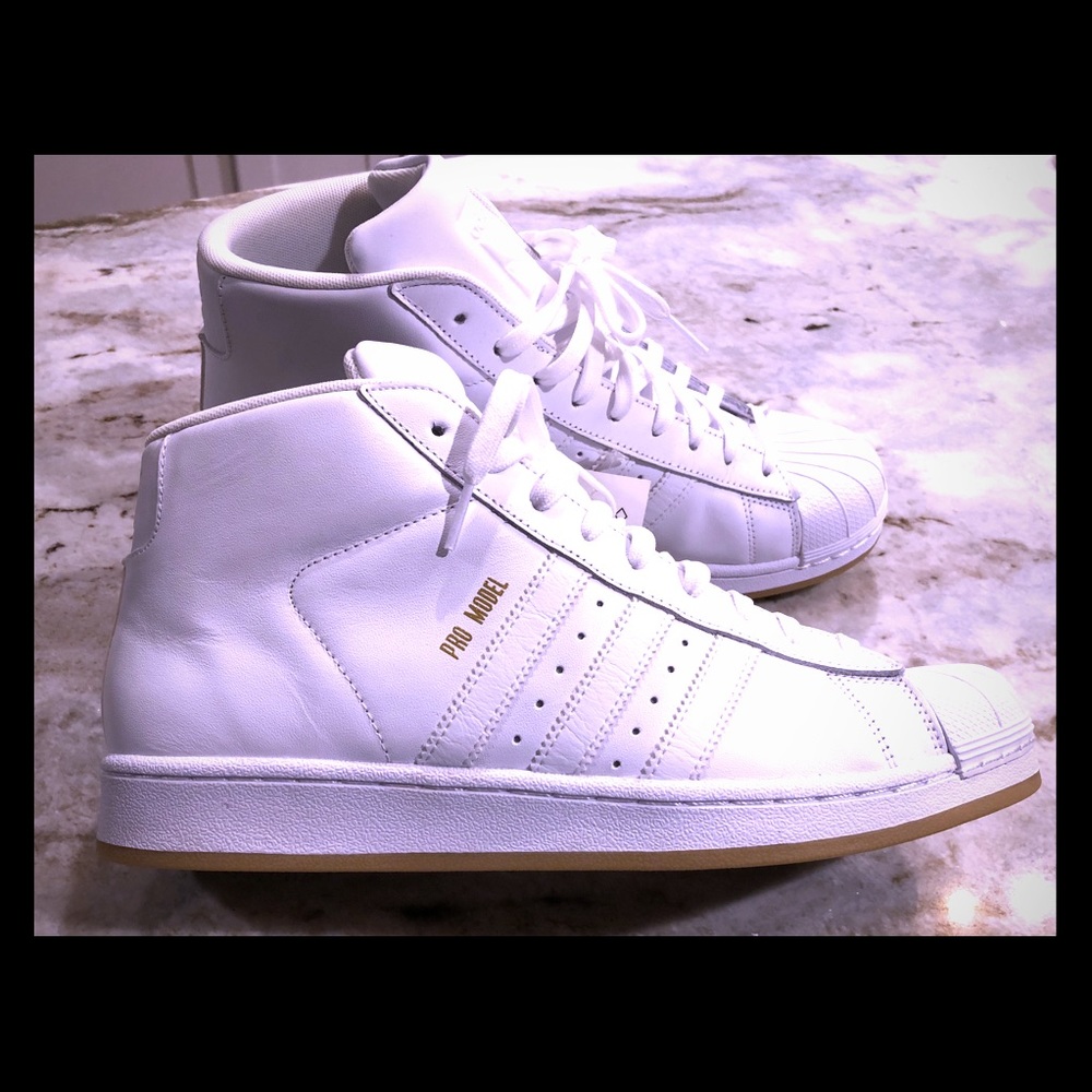 Adidas High shelltoes Pro Model.